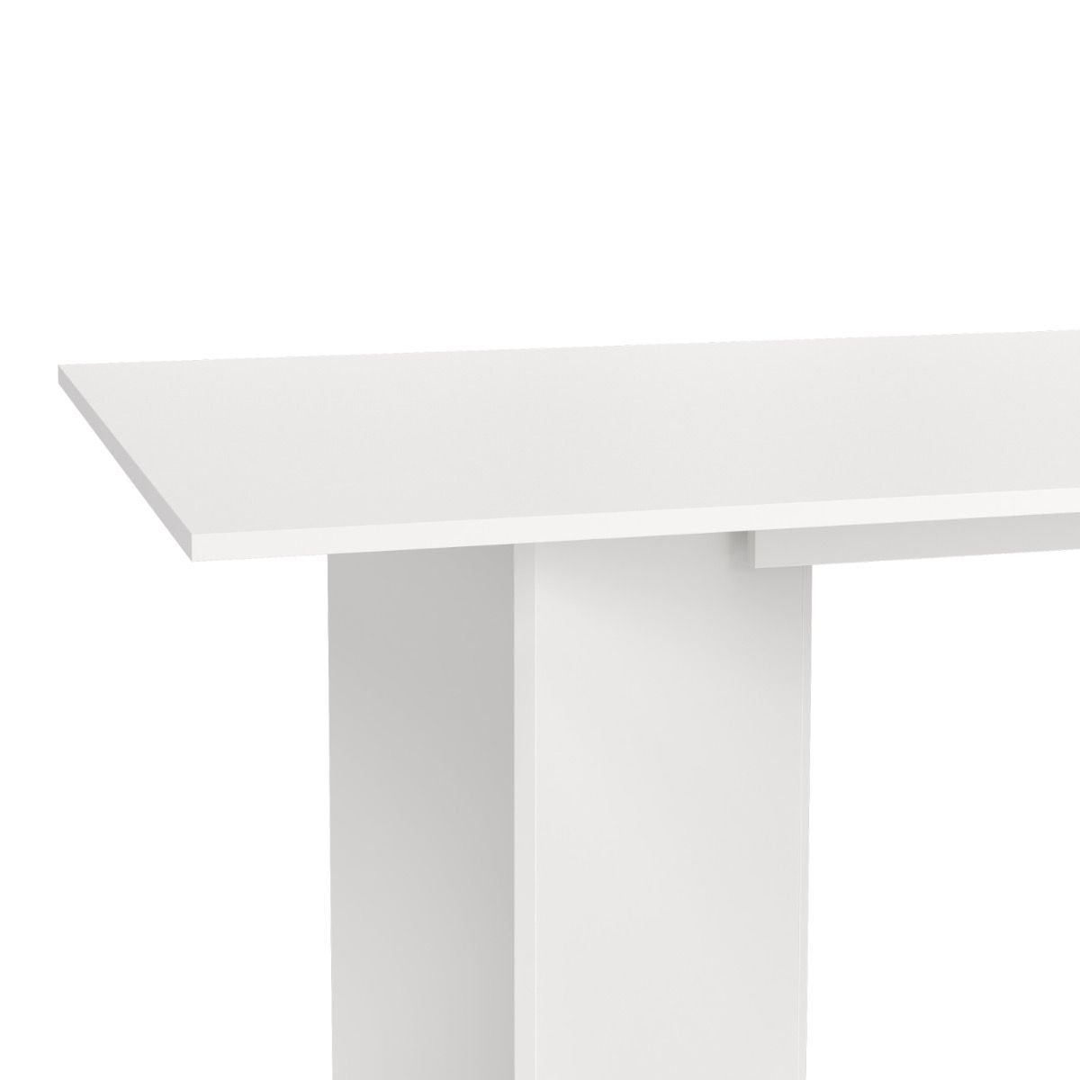 Family Dining Table 90x200cm In White
