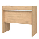 Function Plus Desk 2 Drawers In Jackson Hickory and White - Price Crash Furniture