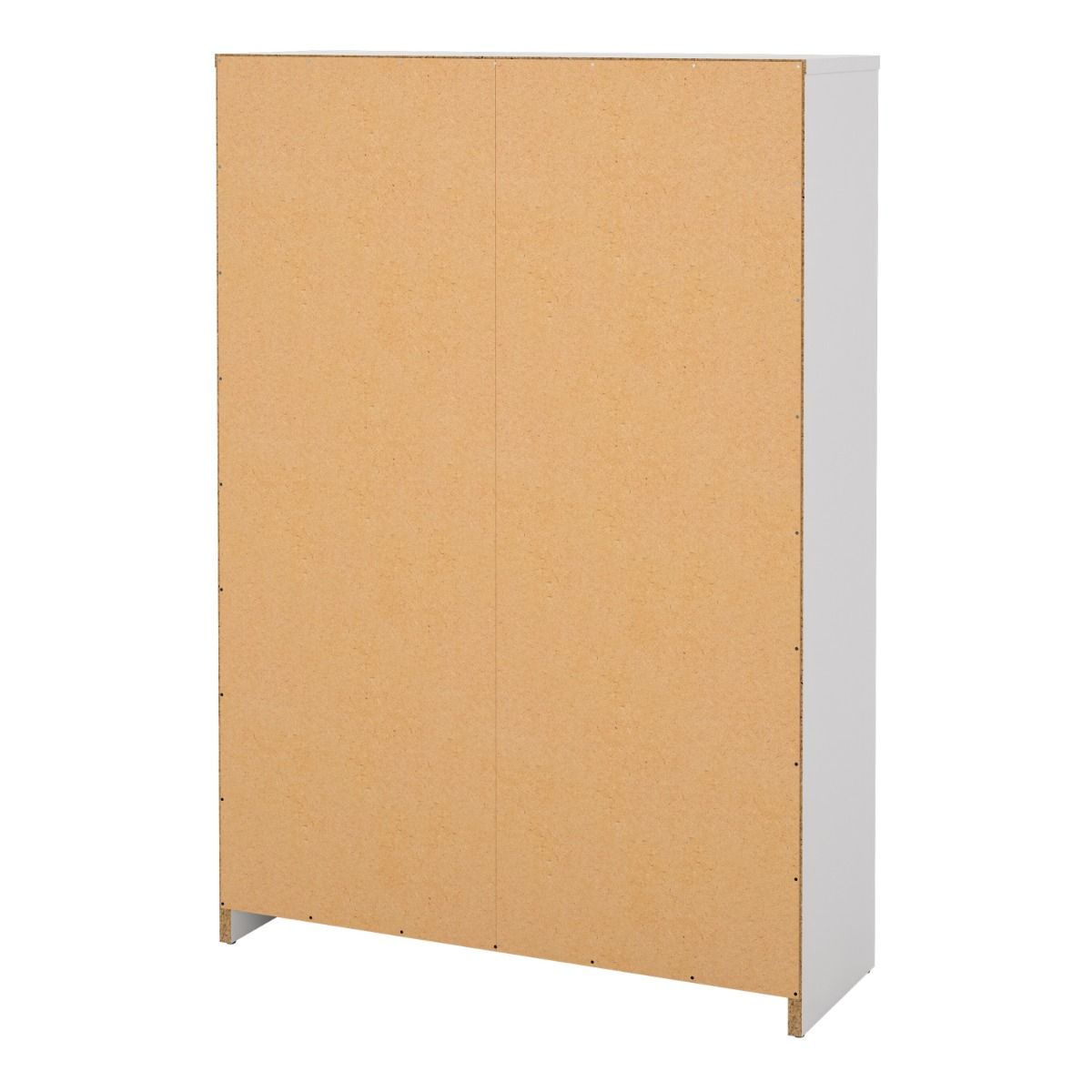 Shoe Cabinet 2 Flip Down Doors & 1 Drawer In White