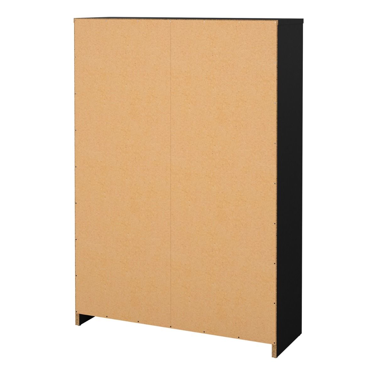 Shoes Shoe Cabinet 2 Flip Down Doors + 1 Drawer In Matt Black - Price Crash Furniture
