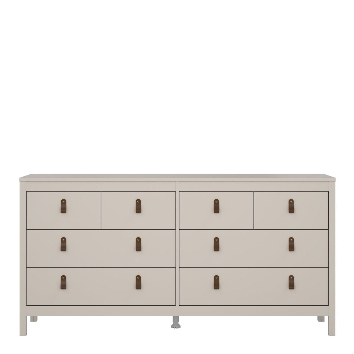 Barcelona Double Dresser 4+4 Drawers In Cashmere