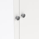 Madrid Mirrored Wardrobe With 1 Door 1 Mirror Door 2 Drawers White - Price Crash Furniture