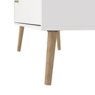 Cumbria  2+2 4 Drawer Chest Drawers in White - Price Crash Furniture