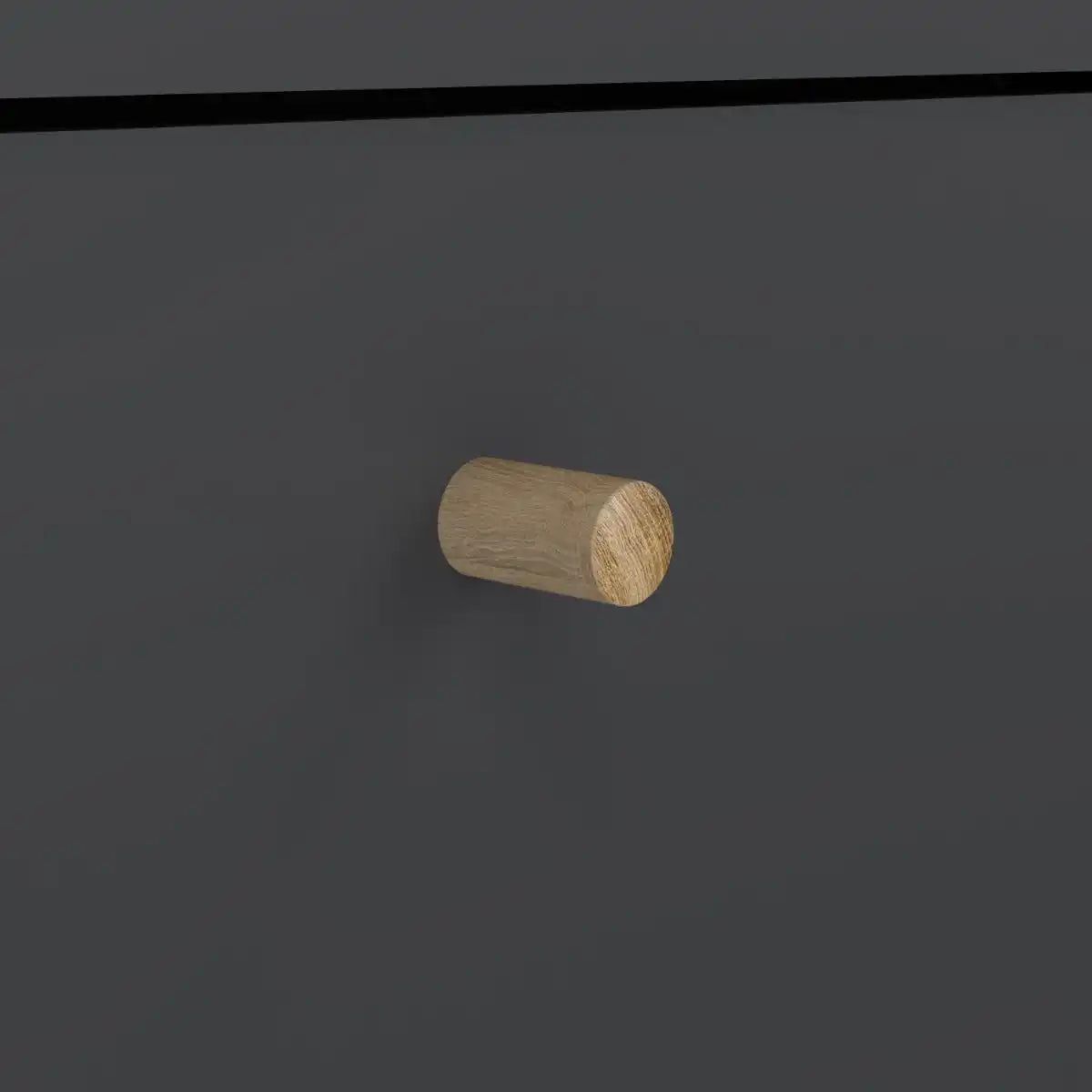 Cumbria 4 Drawer Chest of Drawers Unit in Dark Grey - Price Crash Furniture