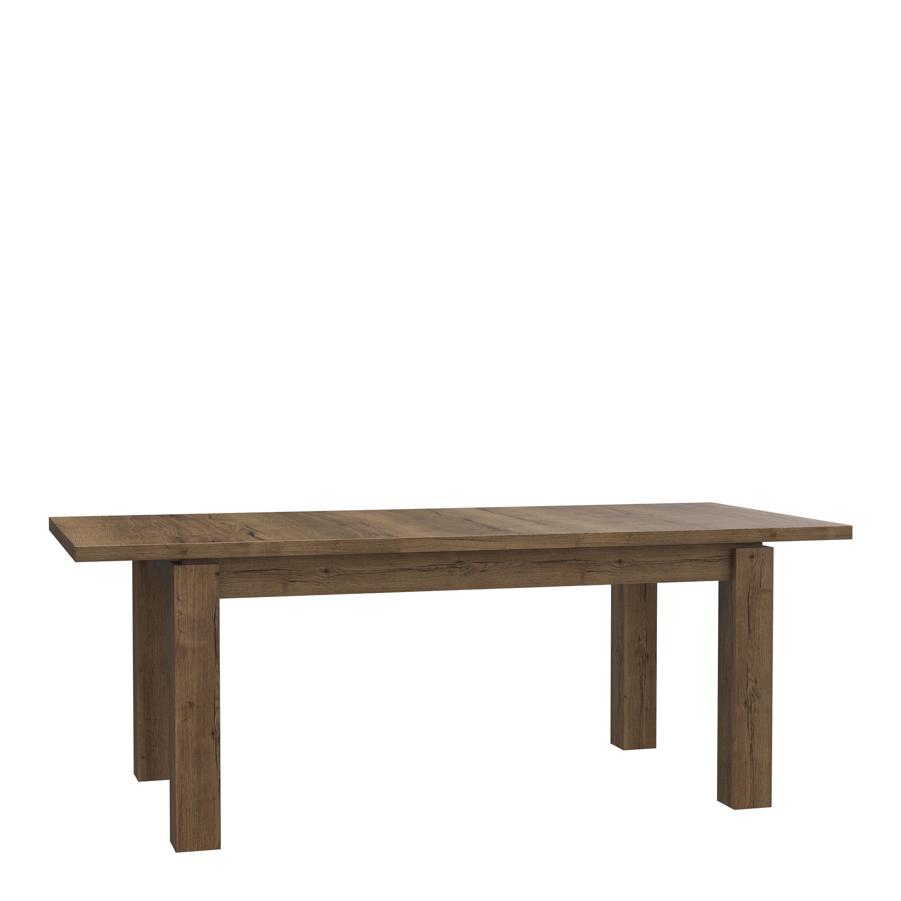 Corona Extending Dining Table (160-200cm) In Tabak Oak - Price Crash Furniture