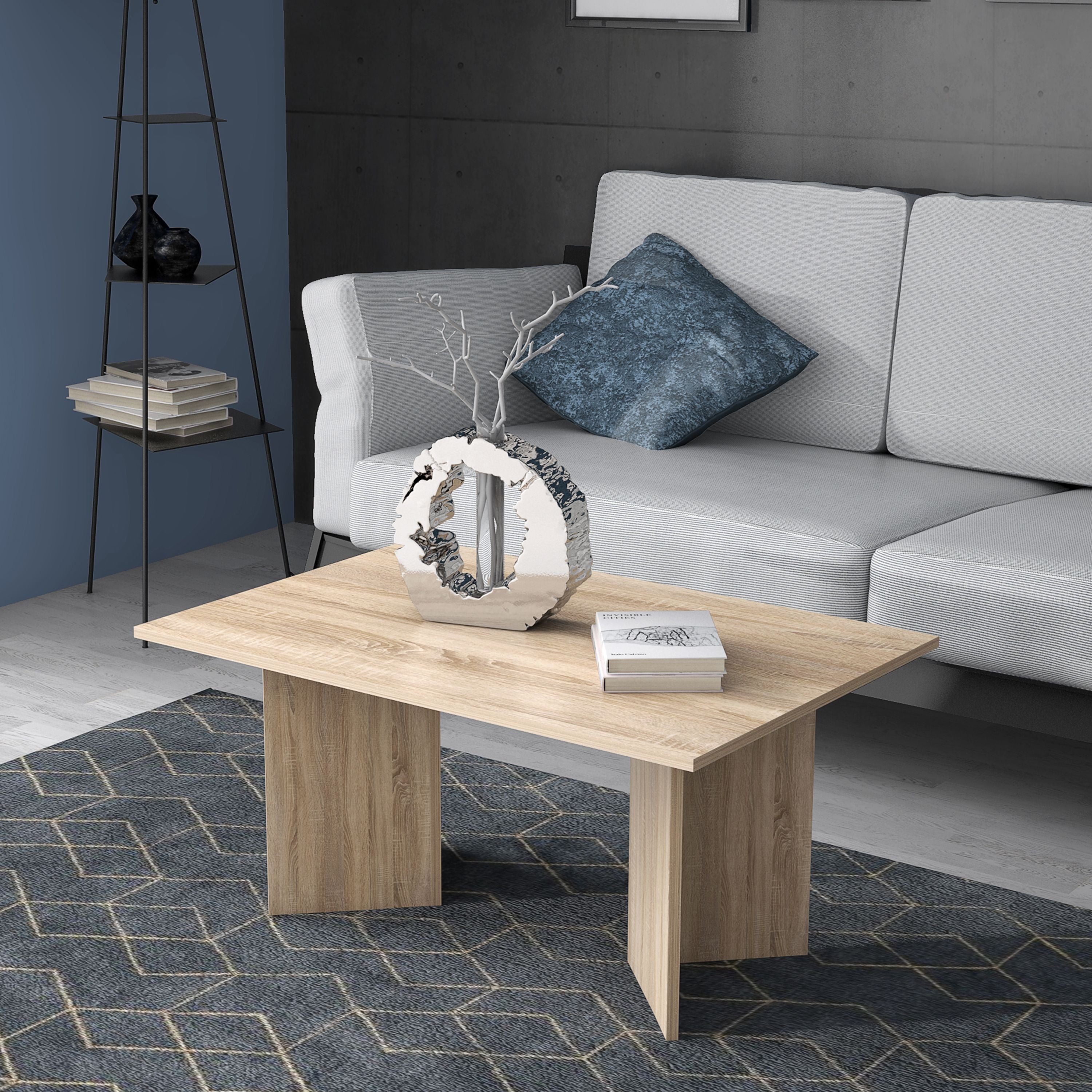 Karon Coffee Table In Sonoma Oak - Price Crash Furniture