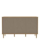 Calasetta 3 Door Sideboard Buffet Unit In Rattan finish - Price Crash Furniture