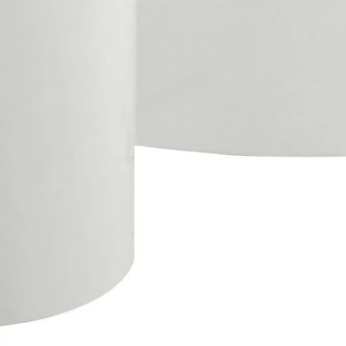 Mice Oval Coffee Table In White Set Of 2 - Price Crash Furniture