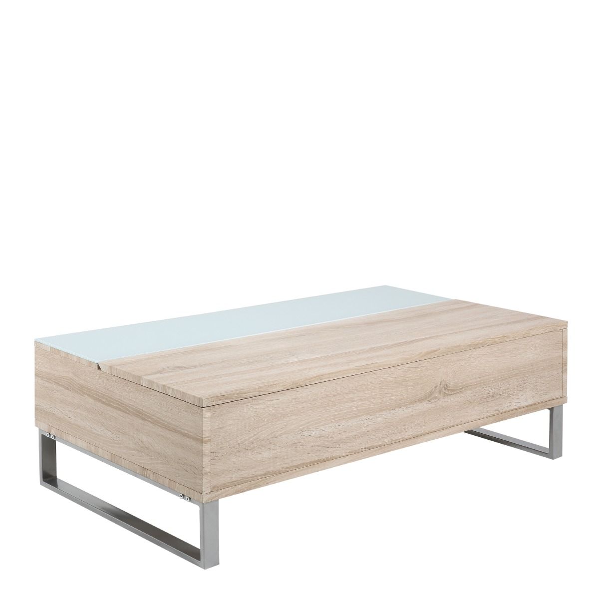 Azalea Lift Up Storage Coffee Table In Sonoma Oak Finish - Price Crash Furniture