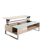 Azalea Lift Up Storage Coffee Table In Sonoma Oak Finish - Price Crash Furniture