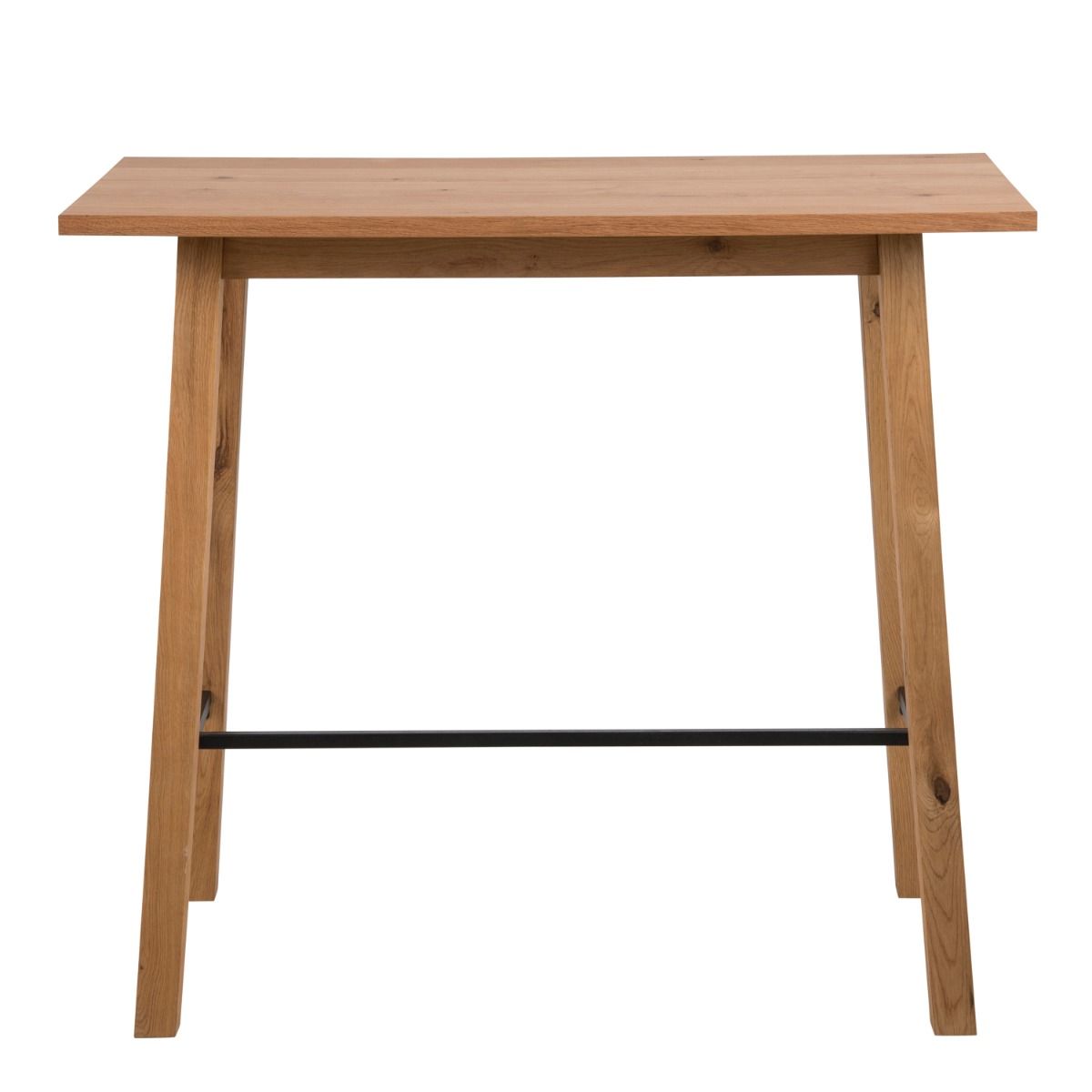 Chara Bar Table In Oak - Price Crash Furniture