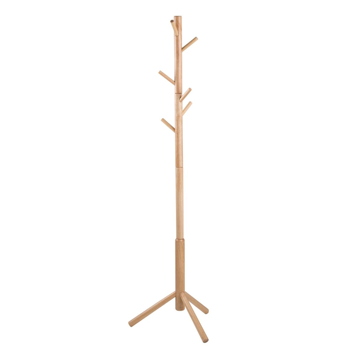 Bremen Modern Hat and Coat Stand In Oak - Price Crash Furniture