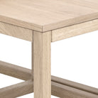 Cornus Nesting Coffee Table In White Oak Set Of 2 - Price Crash Furniture