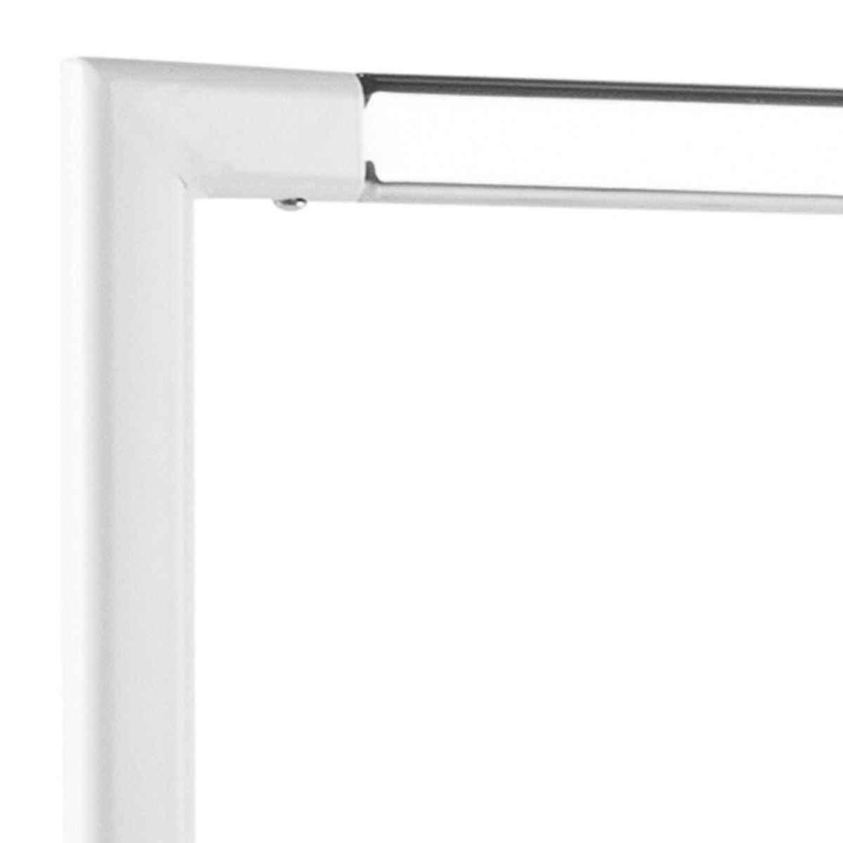 Brent Clothes Rack In White - Price Crash Furniture