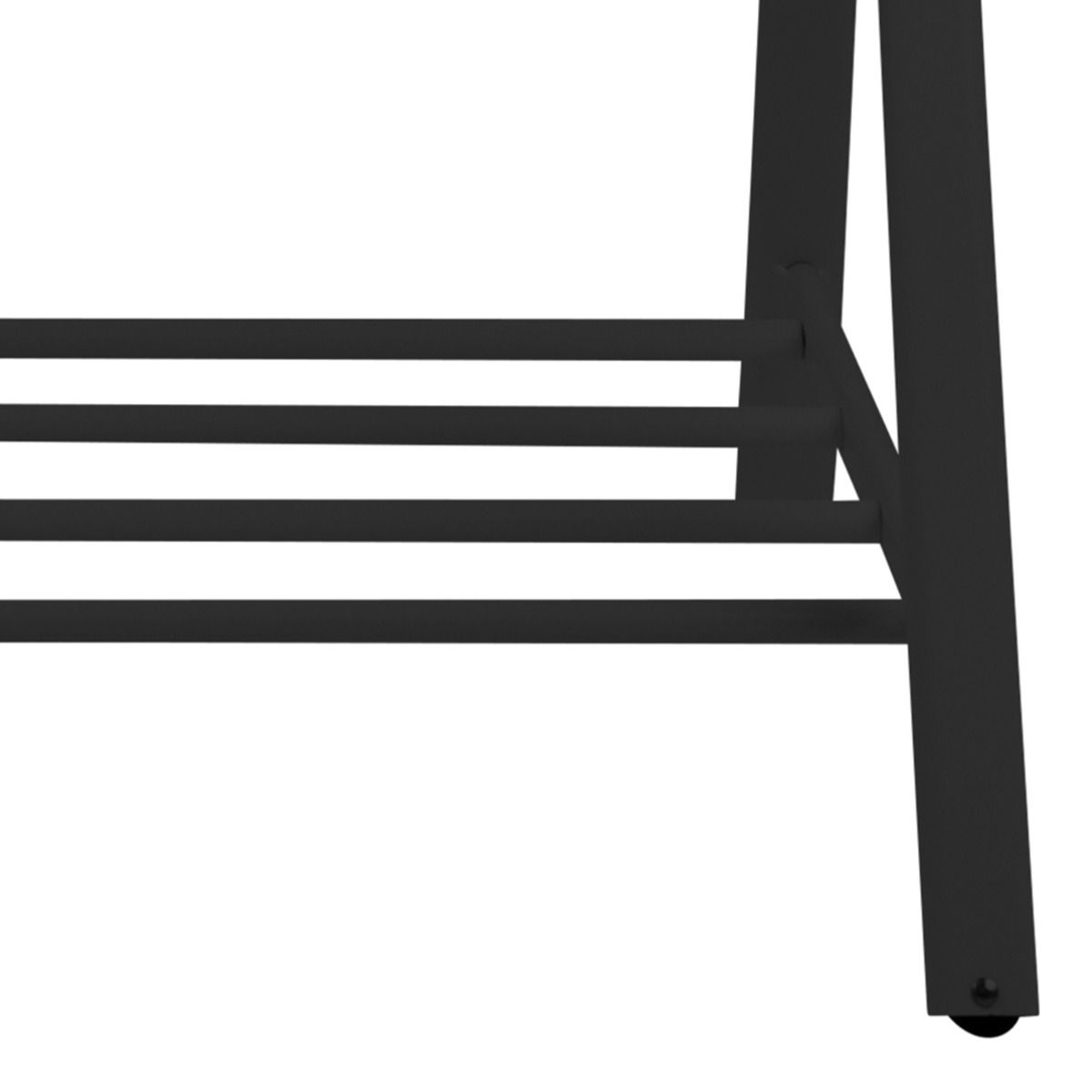 Brent Clothes Rack In Black - Price Crash Furniture