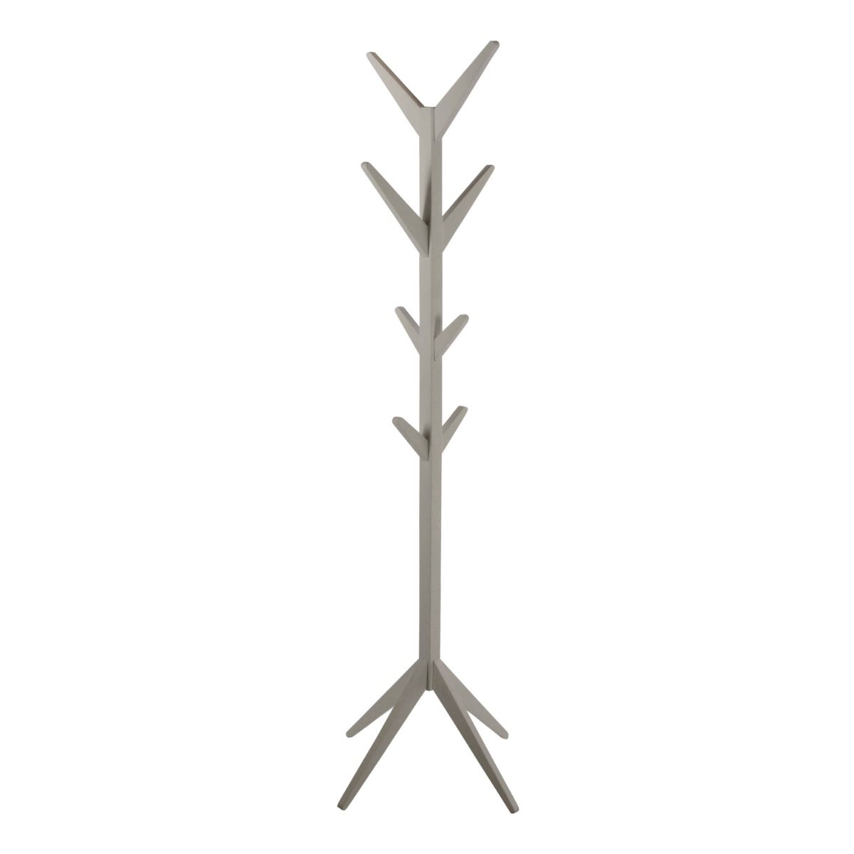 Ascot Modern Coat Hanger Stand In Grey - Price Crash Furniture