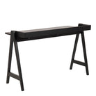 Miso Office Desk In Black - Price Crash Furniture