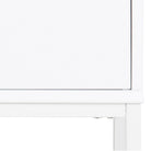 Mitra 1 Drawer Bedside Table In White - Price Crash Furniture