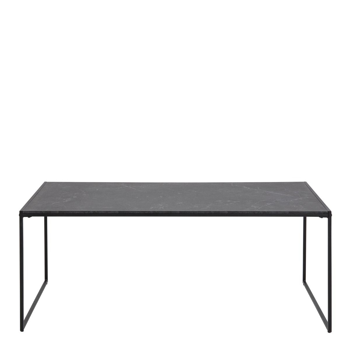 Infinity Coffee Table In Matt Black - Price Crash Furniture