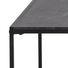 Infinity Coffee Table In Matt Black - Price Crash Furniture