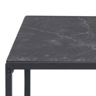 Infinity Nest Of Tables In Black Matt Set Of 2 - Price Crash Furniture