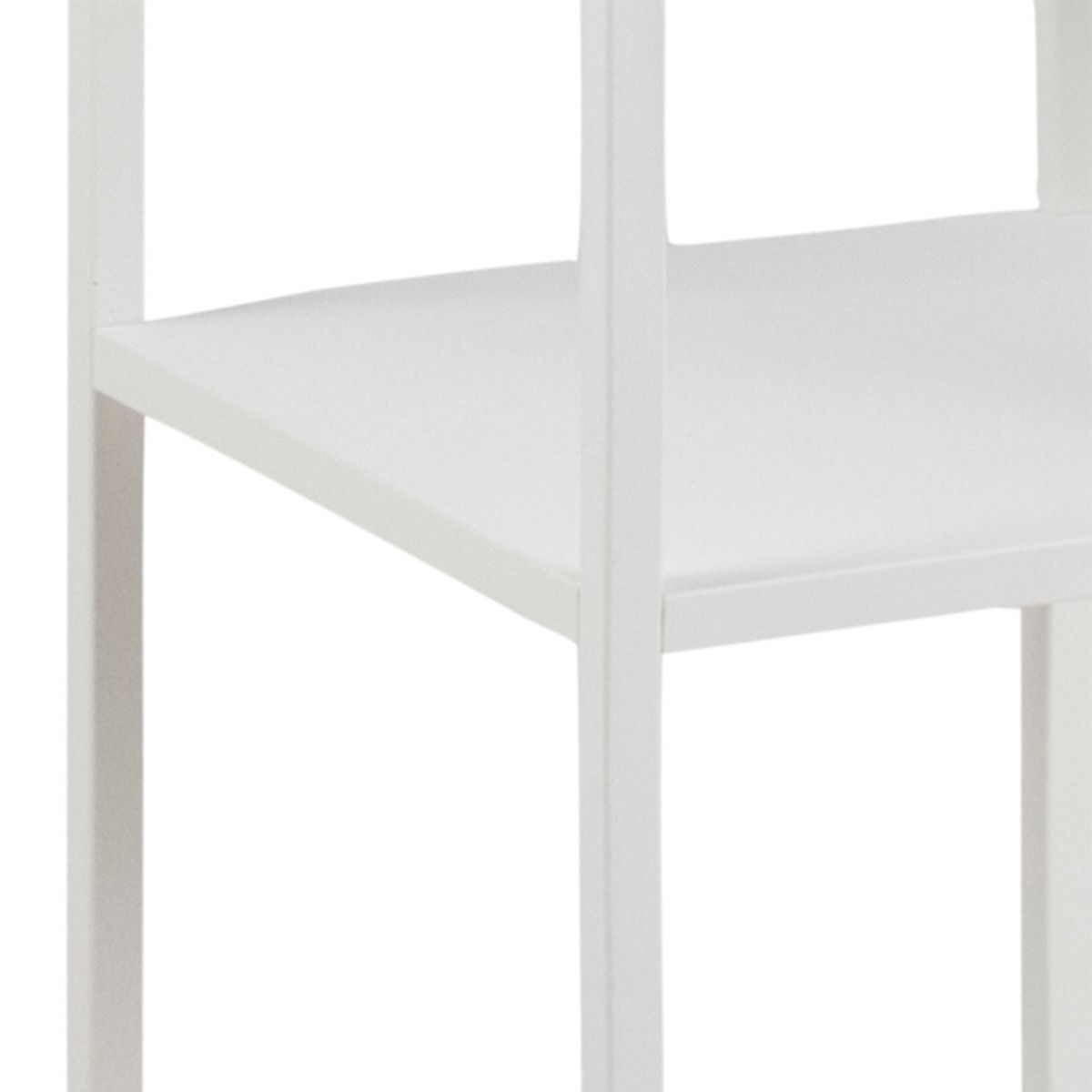 Newcastle Asymmetrical Bookcase With 6 Shelves In White - Price Crash Furniture