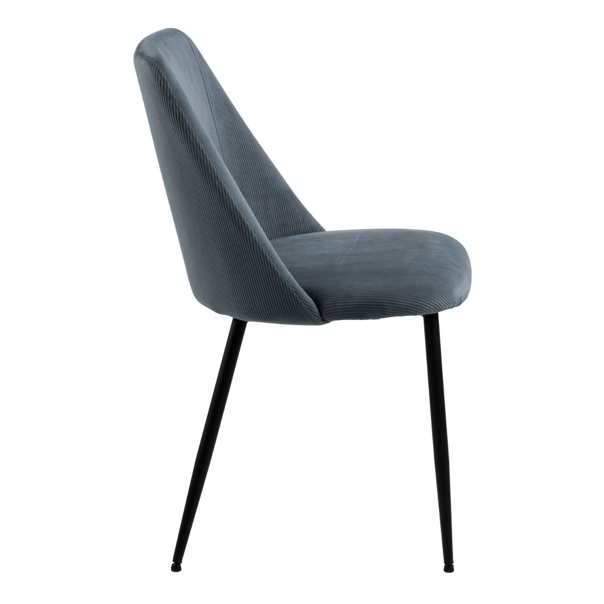 Ines Modern Dining Chair In Grey Set Of 4 - Price Crash Furniture