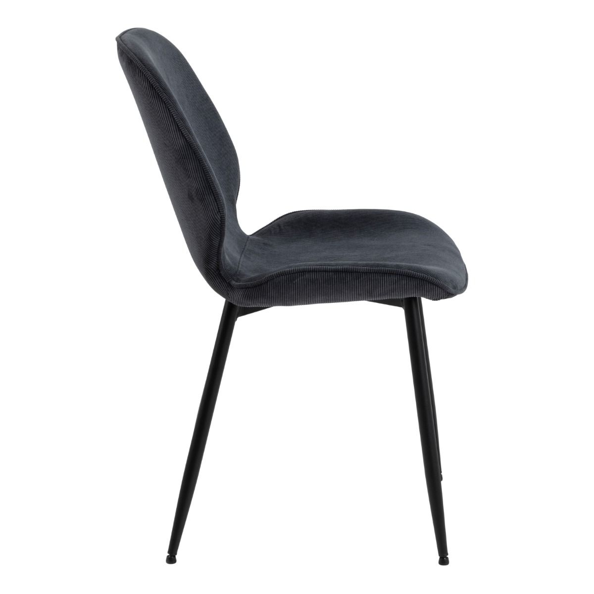 Femke Dining Chair In Anthracite Set Of 4 - Price Crash Furniture