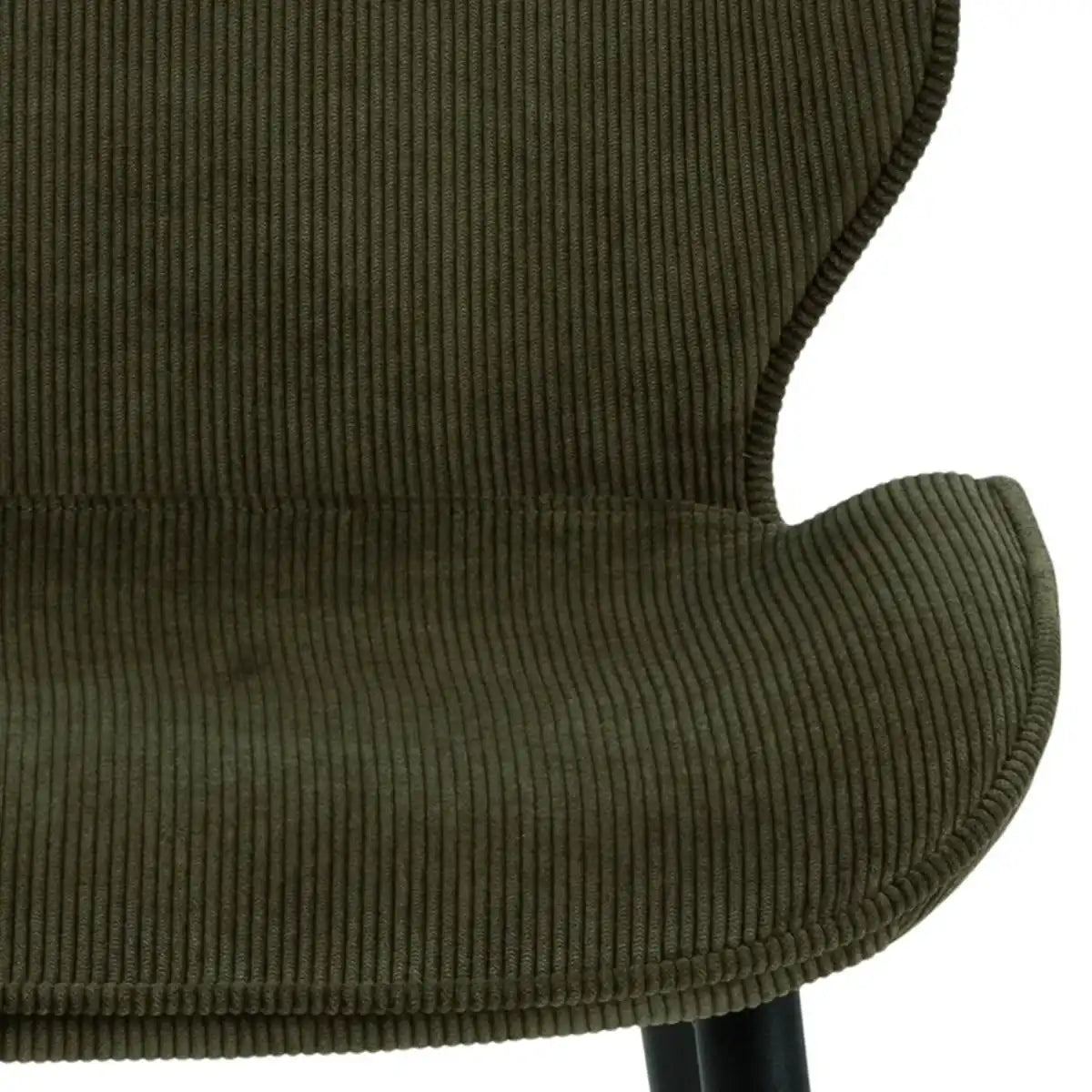 Femke Dining Chair In Olive Green Set Of 4 - Price Crash Furniture