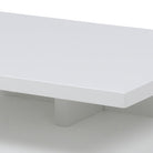 Ashlan Floating Wall Mounted Bedside Table With 1 Drawer In White - Price Crash Furniture