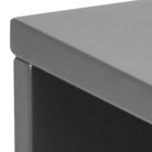 Ashlan Wall Mounted Floating Bedside Table With 1 Drawer In Grey - Price Crash Furniture