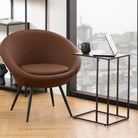 Infinity Side Table In Matt Black - Price Crash Furniture