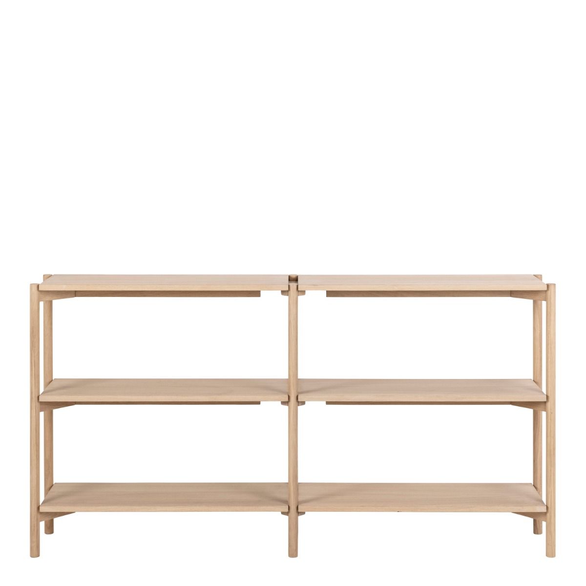 Braidwood Bookcase With 4 Shelves In White - Price Crash Furniture