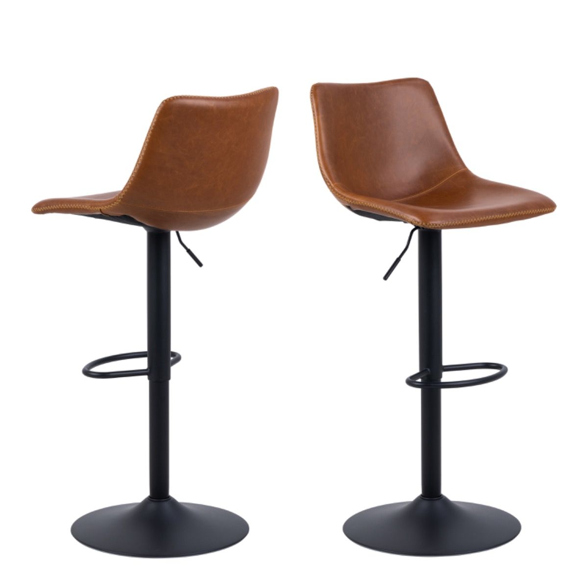 I_Oregon Bar Stool In Brown - Price Crash Furniture