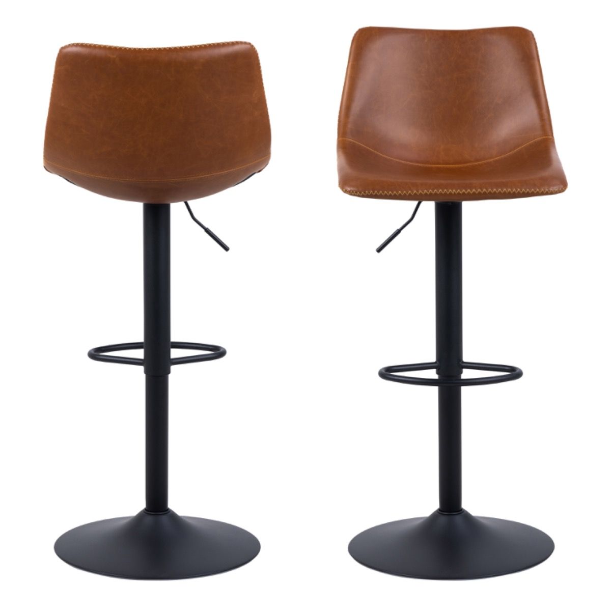 I_Oregon Bar Stool In Brown - Price Crash Furniture