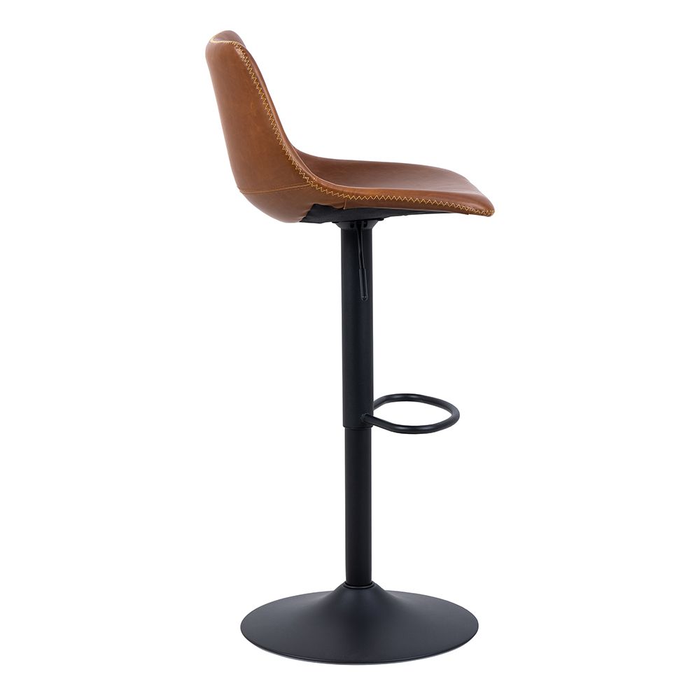 I_Oregon Bar Stool In Brown - Price Crash Furniture