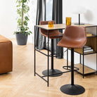 I_Oregon Bar Stool In Brown - Price Crash Furniture