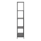 Infinity Bookcase With 4 shelves In Black - Price Crash Furniture