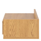 Ashlan Floating Wall Mounted Square Bedside Table With 1 Drawer In Oak - Price Crash Furniture