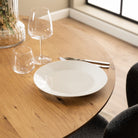 Malika 4 Seat Round Dining Table In Wild Oak - Price Crash Furniture