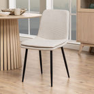 Becca Dining Chair In Beige Set Of 4 - Price Crash Furniture