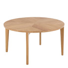 Laudal Starburst Design Classic Coffee Table In Oak - Price Crash Furniture