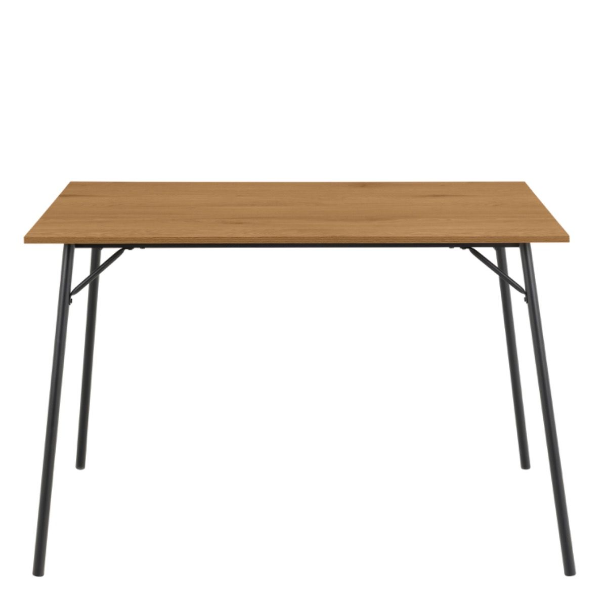 Peru Dining Table In Black And Oak - Price Crash Furniture