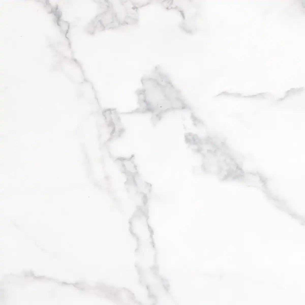 Barossa Square Coffee Table White Marble Effect & Black Base - Price Crash Furniture