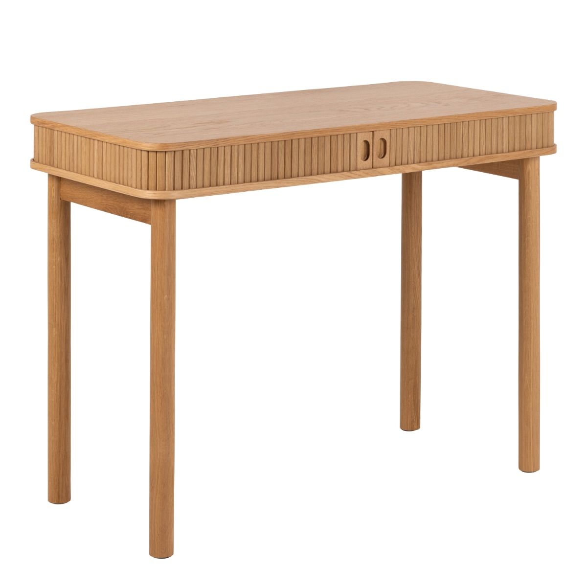 Langley Office Desk In Oak - Price Crash Furniture