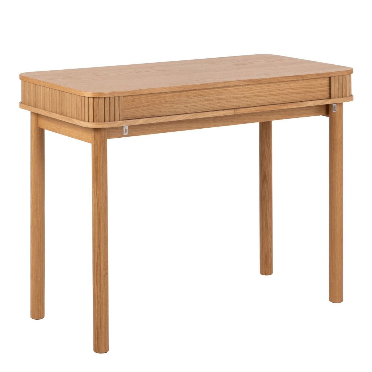 Langley Office Desk In Oak - Price Crash Furniture