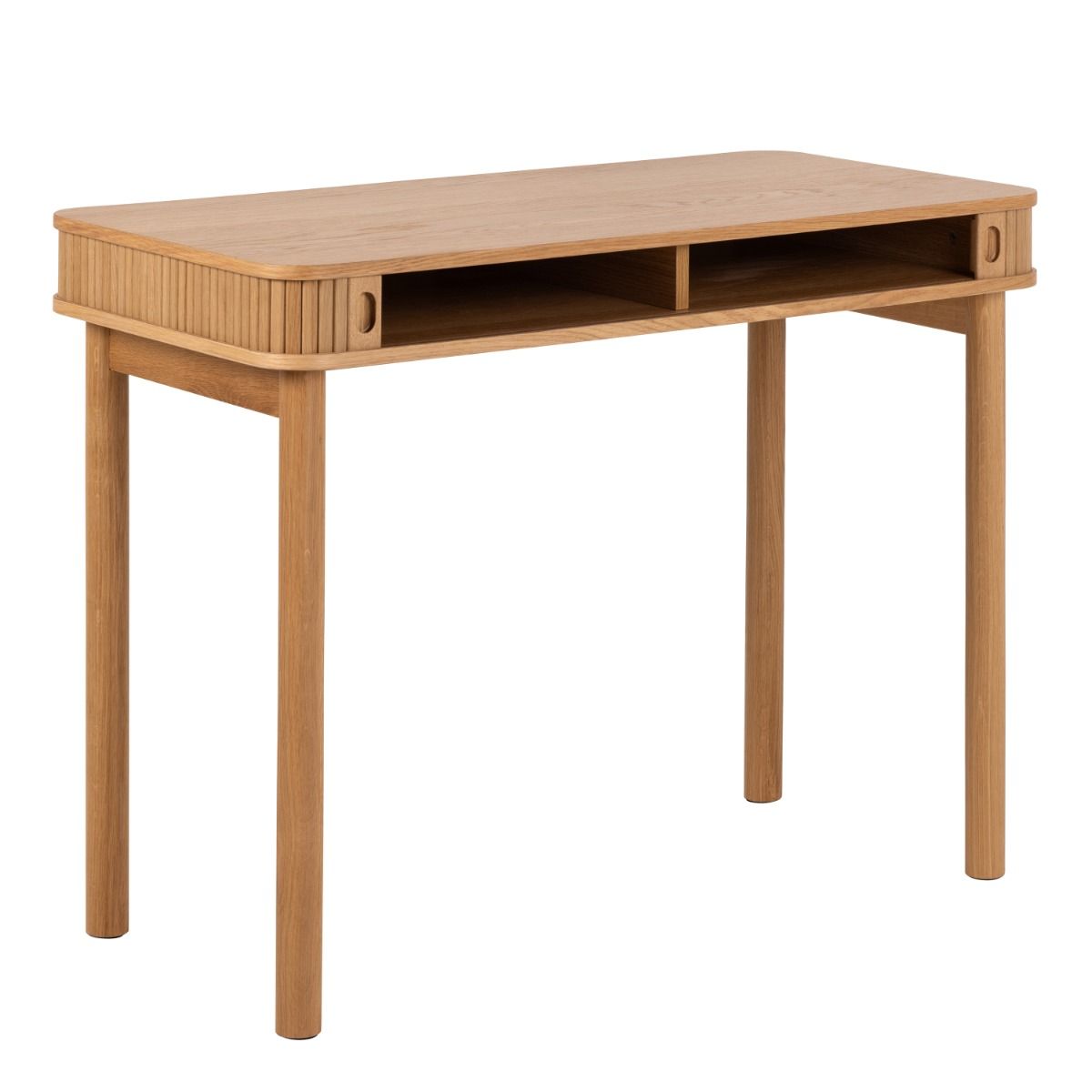 Langley Office Desk In Oak - Price Crash Furniture