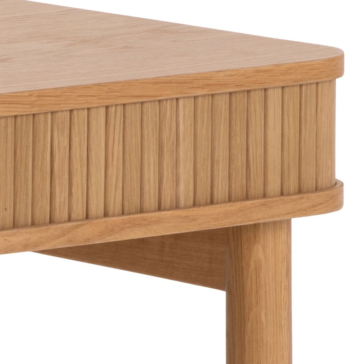 Langley Office Desk In Oak - Price Crash Furniture