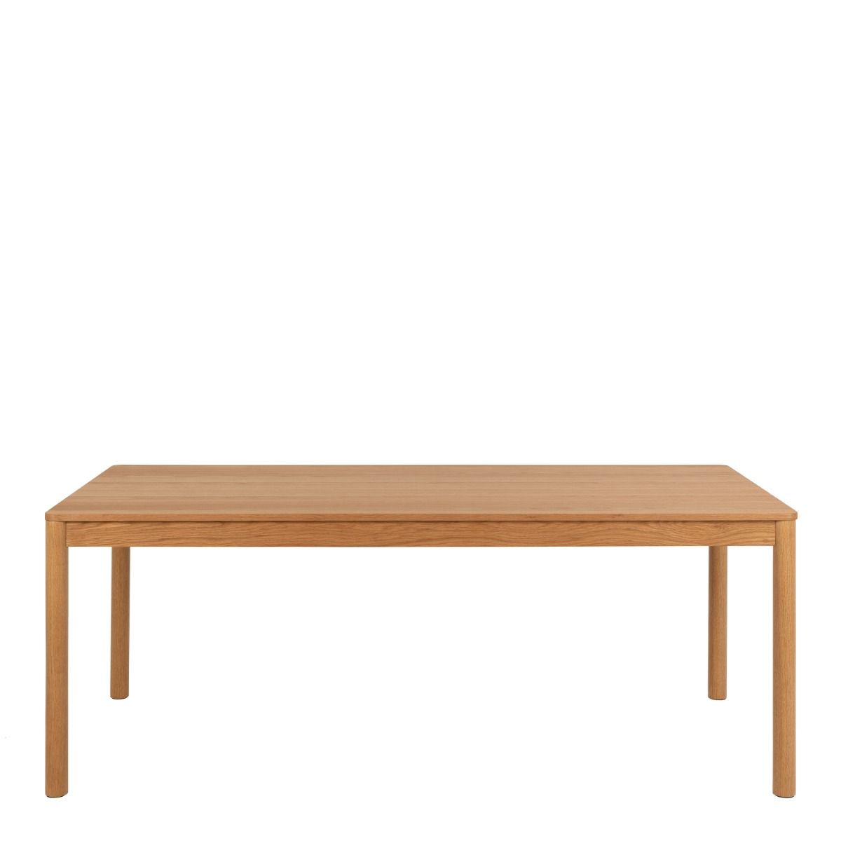 Atlantic 8 Seat Large Rectangular Dining Table In Oak - Price Crash Furniture