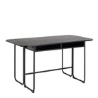 Darlington 140 cm Dining Table In Black Ash Finish - Price Crash Furniture